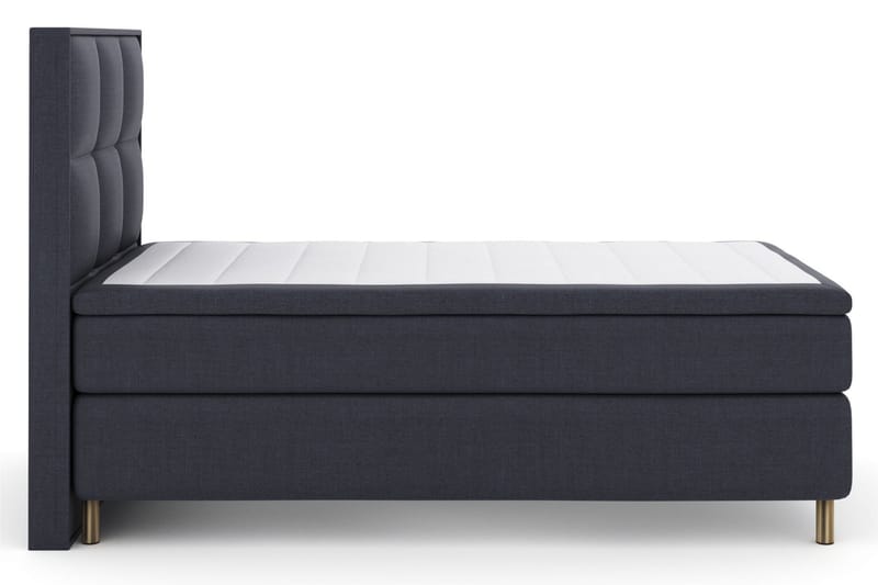 Komplett Sängpaket Choice No 6 120x200 Medium Memory/Pocket - Blå|Metall - Möbler - Säng - Kontinentalsäng