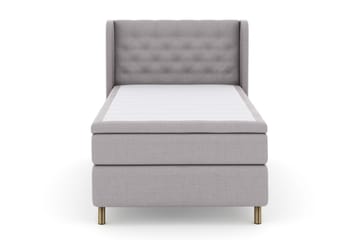 Komplett Sängpaket Choice No 6 120x200 Medium Memory/Pocket - Ljusgrå|Koppar - Möbler - Säng - Kontinentalsäng