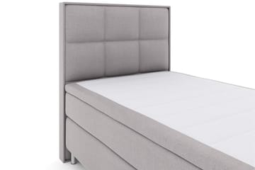 Komplett Sängpaket Choice No 6 120x200 Medium Memory/Pocket - Ljusgrå|Metall - Möbler - Säng - Kontinentalsäng