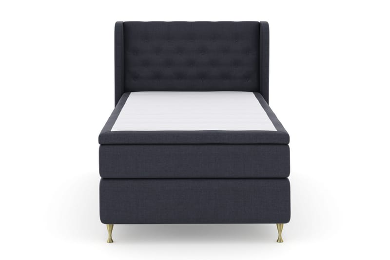 Komplett Sängpaket Choice No 6 120x200 Medium Watergel - Blå|Guld - Kontinentalsäng - Komplett sängpaket