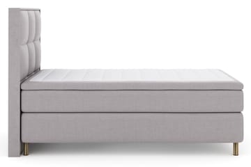 Select Rutig Sänggavel 120 cm - Ljusgrå