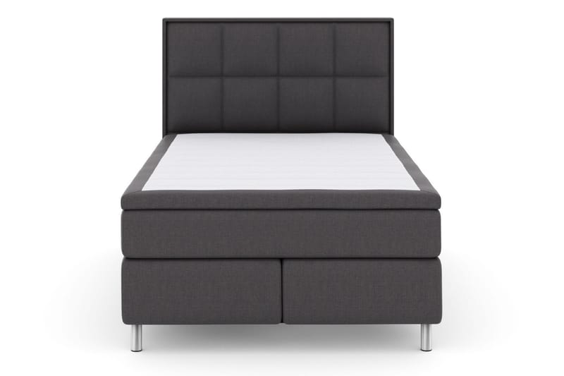 Komplett Sängpaket Choice No 6 140x200 Fast/Medium Watergel - Mörkgrå|Metall - Möbler - Säng - Kontinentalsäng