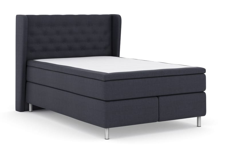 Komplett Sängpaket Choice No 6 140x200 F/M Latex/Memory - Blå|Koppar - Kontinentalsäng - Komplett sängpaket