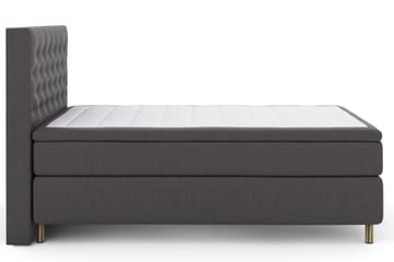 Komplett Sängpaket Choice No 6 140x200 F/M Latex/Memory - Mörkgrå|Koppar - Möbler - Säng - Enkelsäng