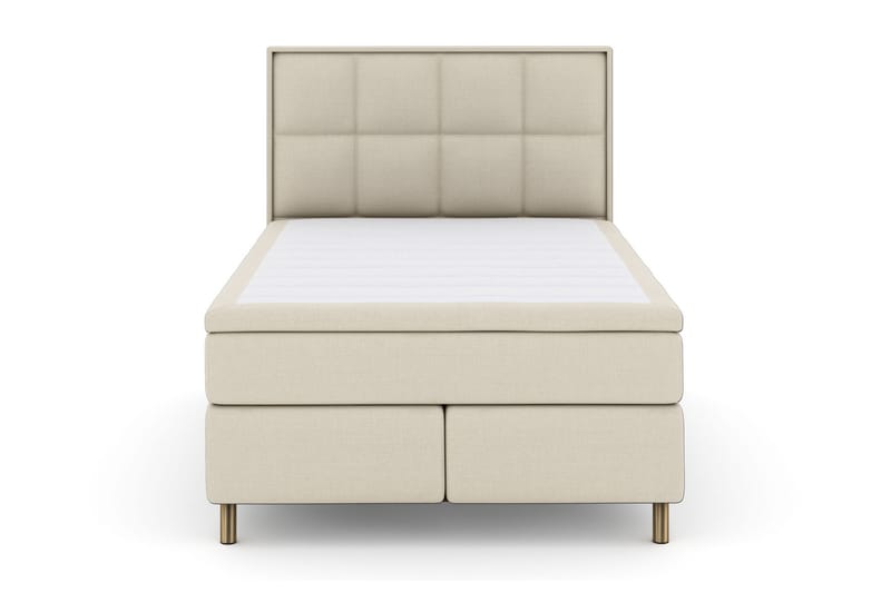 Komplett Sängpaket Choice No 6 140x200 F/M Memory/Pocket - Beige|Koppar - Kontinentalsäng - Komplett sängpaket