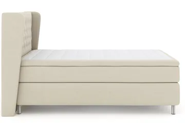 Komplett Sängpaket Choice No 6 140x200 Medium Latex/Memory - Beige|Metall - Möbler - Säng - Enkelsäng