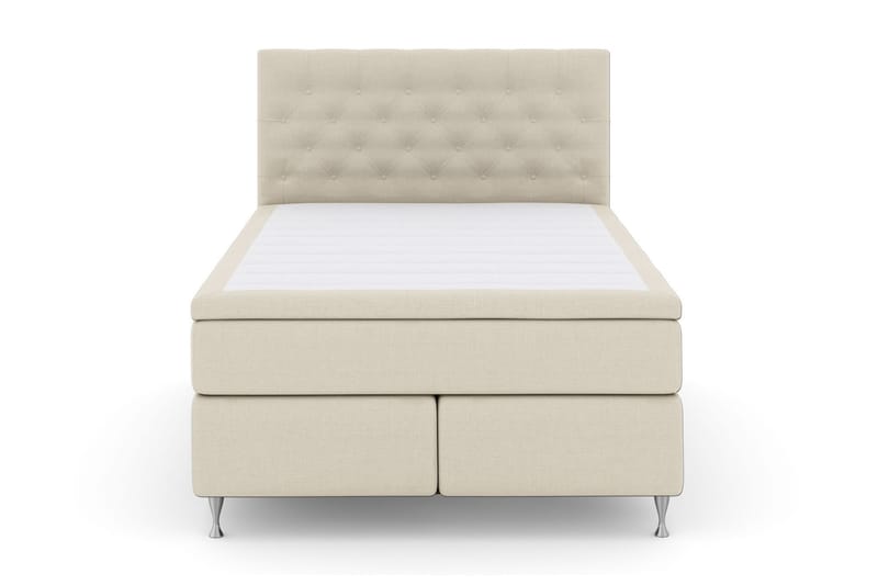 Komplett Sängpaket Choice No 6 160x200 Fast Watergel - Beige|Silver - Möbler - Säng - Kontinentalsäng