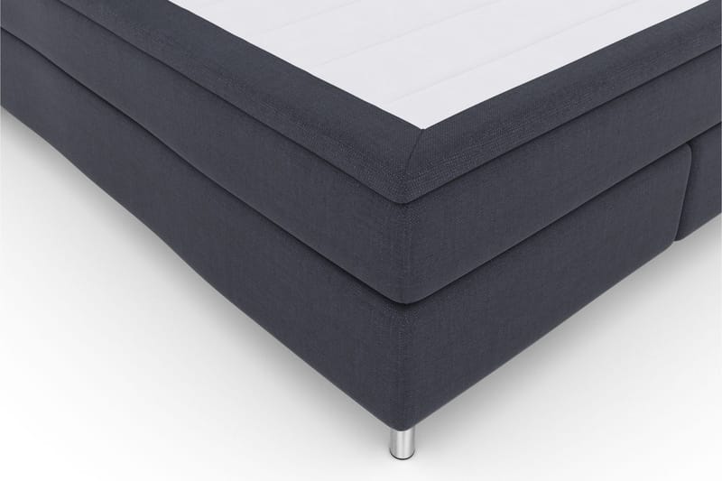 Komplett Sängpaket Choice No 6 210x210 Fast/Medium Watergel - Blå|Metall - Kontinentalsäng - Dubbelsäng - Komplett sängpaket