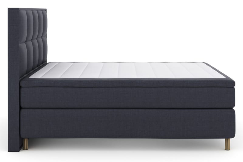Komplett Sängpaket Choice No 6 210x210 Medium Latex/Memory - Blå|Koppar - Kontinentalsäng - Dubbelsäng - Komplett sängpaket
