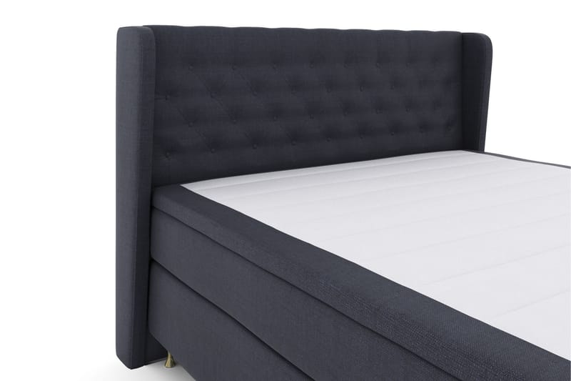 Komplett Sängpaket Choice No 6 210x210 Medium Memory/Pocket - Blå|Guld - Möbler - Säng - Kontinentalsäng