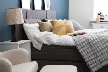 Komplett Sängpaket Diamond 180x200 cm Grå - Memory - Möbler - Säng - Kontinentalsäng