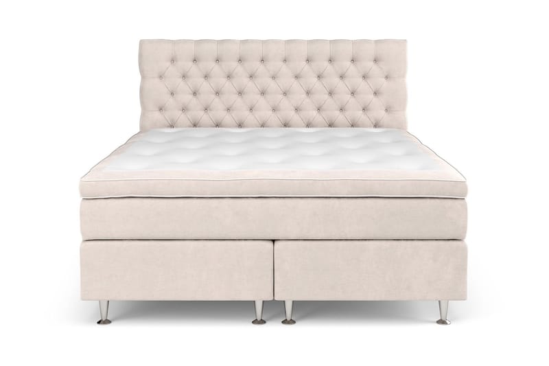 Komplett Sängpaket Estelle 180x200 cm - Beige - Möbler - Säng - Kontinentalsäng