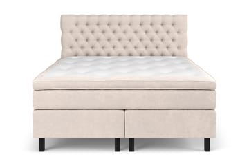 Trä Svart Rektangulär - Beige