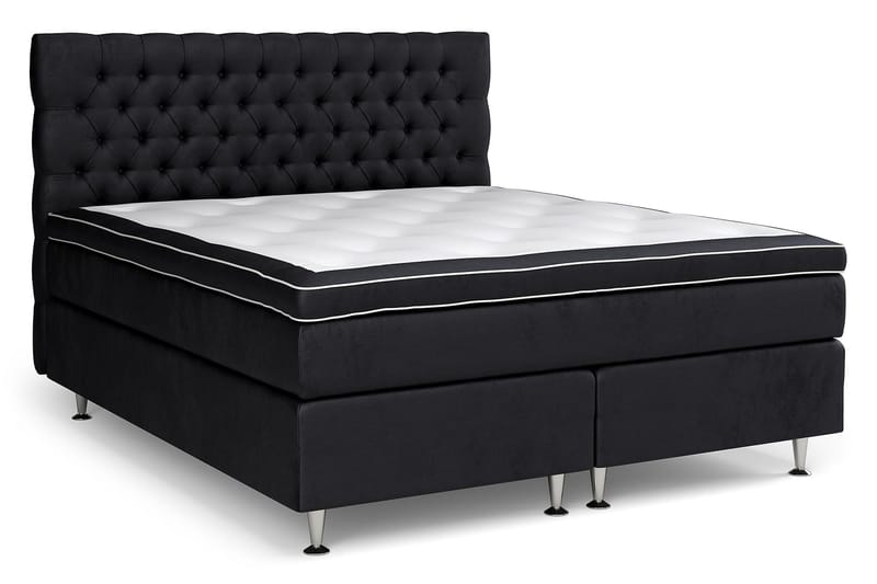 Komplett Sängpaket Estelle 180x200 cm - Svart - Möbler - Säng - Kontinentalsäng