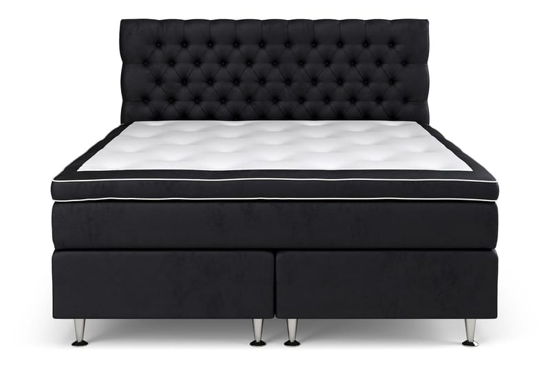Komplett Sängpaket Estelle 180x200 cm - Svart - Möbler - Säng - Kontinentalsäng