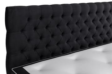 Komplett Sängpaket Estelle 180x200 cm - Svart - Möbler - Säng - Kontinentalsäng