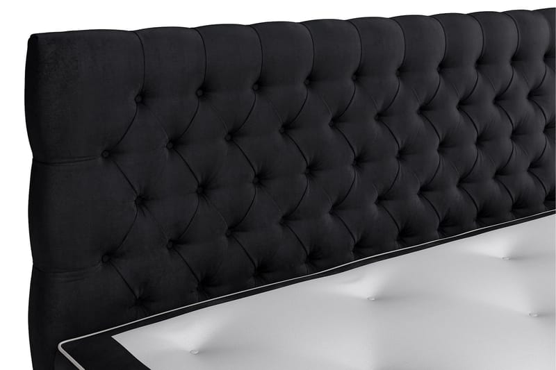 Komplett Sängpaket Estelle 180x200 cm - Svart - Möbler - Säng - Kontinentalsäng