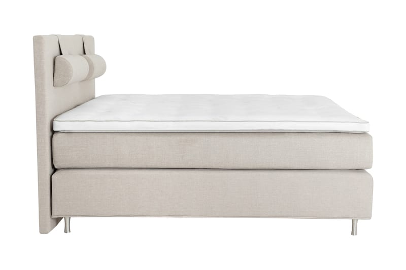 Komplett Sängpaket Ingvar 210x210 Tagel - Beige - Möbler - Säng - Kontinentalsäng