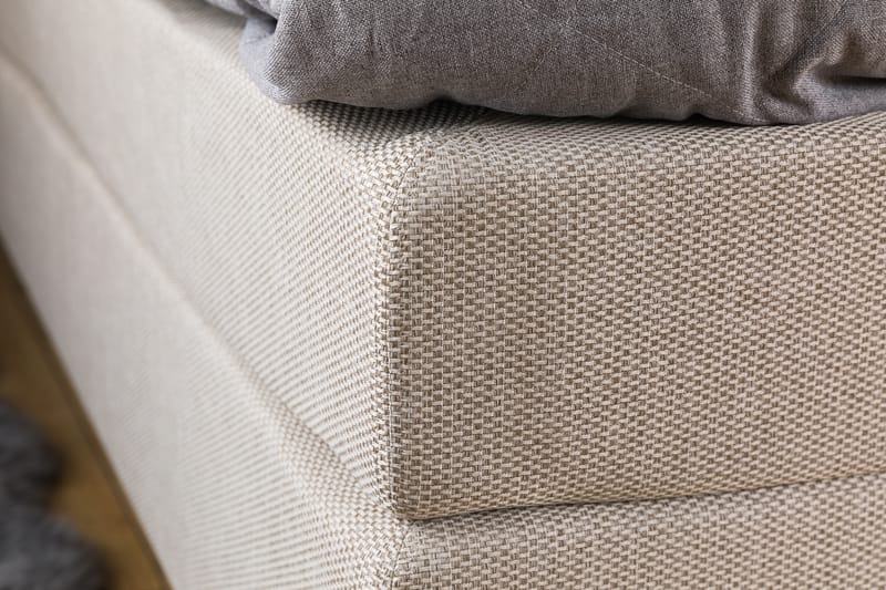 Komplett Sängpaket Juliett 180x200 - Beige - Kontinentalsäng - Dubbelsäng - Komplett sängpaket