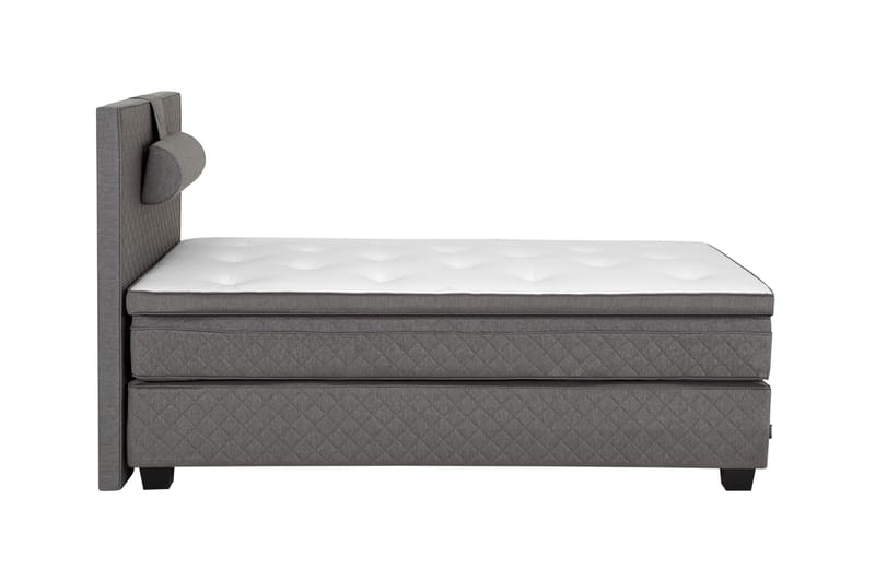 Komplett Sängpaket Kilmer 120x200 cm Grå - Grå - Möbler - Säng - Kontinentalsäng
