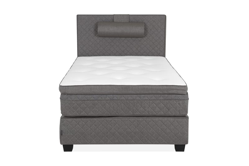 Komplett Sängpaket Kilmer 120x200 cm Grå - Grå - Möbler - Säng - Kontinentalsäng