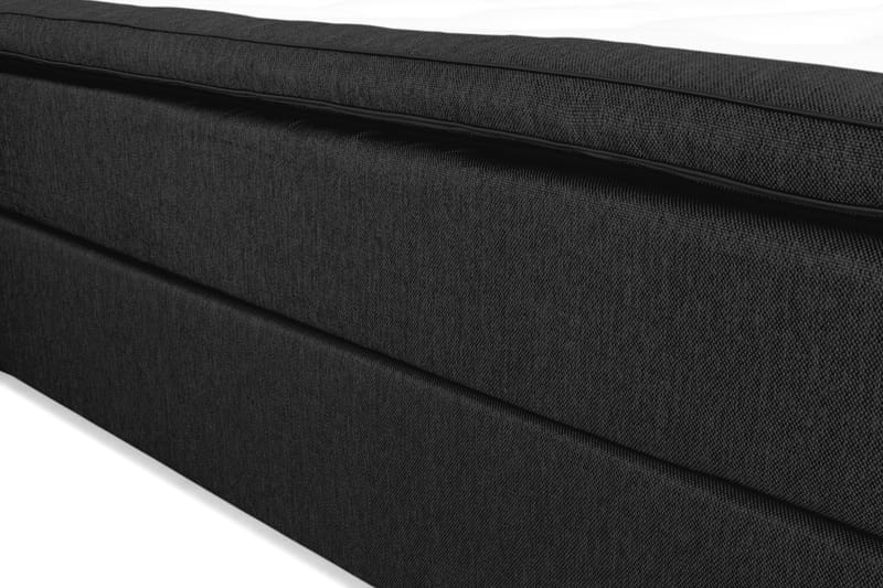 Komplett Sängpaket Langham 140x200 cm Svart - Grå|Svart - Möbler - Säng - Kontinentalsäng
