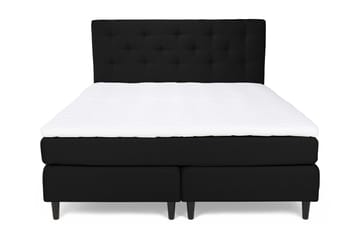 Komplett Sängpaket Laze Deluxe 160x200 Svart - Svart - Möbler - Säng - Kontinentalsäng