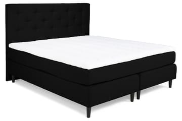 Komplett Sängpaket Laze Deluxe 160x200 Svart - Svart - Möbler - Säng - Kontinentalsäng