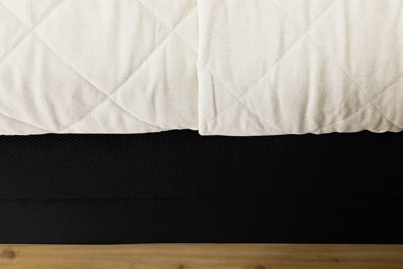 Komplett Sängpaket Laze Deluxe 160x200 Svart - Svart - Möbler - Säng - Kontinentalsäng