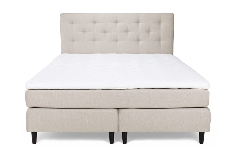 Komplett Sängpaket Laze Deluxe 180x200 Beige - Beige - Komplett sängpaket - Kontinentalsäng - Dubbelsäng