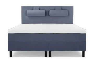 Komplett Sängpaket Lucky 150x200 Skum Slät Sänggavel - Skum Nackkudde Stor - Möbler - Säng - Kontinentalsäng