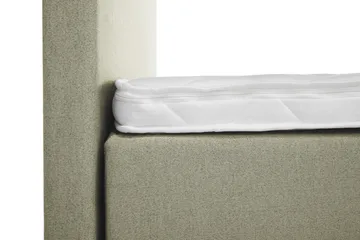 Komplett Sängpaket Lucky 160x200 Slät Sänggavel Grön - Skum Nackkudde Stor - Möbler - Säng - Kontinentalsäng