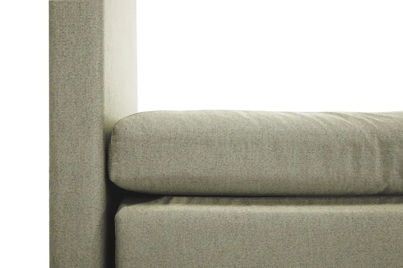 Komplett Sängpaket Lucky 180x200 Slät Sänggavel Grön - Latex Nackkudde Liten - Möbler - Säng - Kontinentalsäng