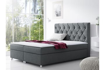 Komplett Sängpaket Milano 120x200 cm - Grå - Möbler - Säng - Kontinentalsäng