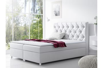 Komplett Sängpaket Milano 120x200 cm - Vit - Möbler - Säng - Kontinentalsäng