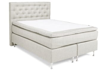 Komplett Sängpaket Mist 140x200 Beige - Grå|Beige - Möbler - Säng - Kontinentalsäng