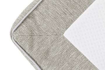 Komplett Sängpaket Mist 140x200 m/Sidor Beige/Vit - Grå|Beige - Möbler - Säng - Kontinentalsäng