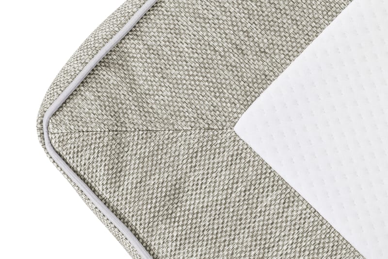 Komplett Sängpaket Mist 140x200 m/Sidor Beige/Vit - Grå|Beige - Möbler - Säng - Kontinentalsäng