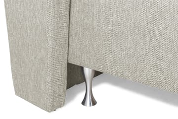 Komplett Sängpaket Mist 140x200 m/Sidor Beige/Vit - Grå|Beige - Möbler - Säng - Kontinentalsäng