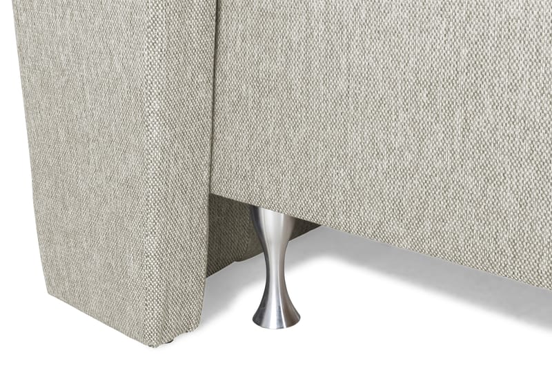 Komplett Sängpaket Mist 140x200 m/Sidor Beige/Vit - Grå|Beige - Möbler - Säng - Kontinentalsäng