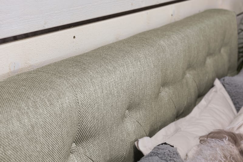 Komplett Sängpaket Mist 140x200 m/Sidor Beige/Vit - Grå|Beige - Möbler - Säng - Kontinentalsäng