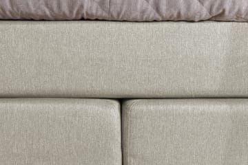 Komplett Sängpaket Mist 140x200 m/Sidor Beige/Vit - Grå|Beige - Möbler - Säng - Kontinentalsäng