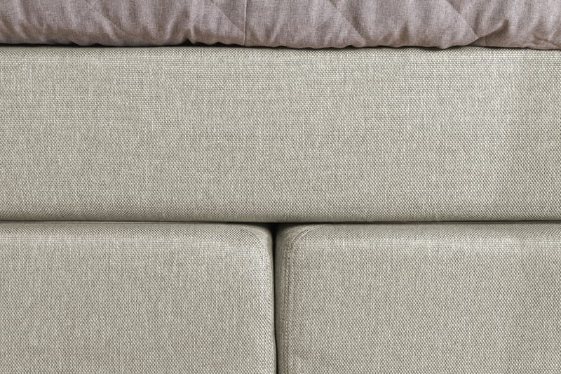 Komplett Sängpaket Mist 140x200 m/Sidor Beige/Vit - Grå|Beige - Möbler - Säng - Kontinentalsäng