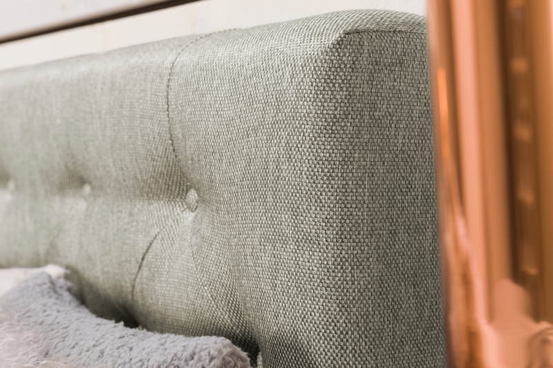 Komplett Sängpaket Mist 140x200 m/Sidor Beige/Vit - Grå|Beige - Möbler - Säng - Kontinentalsäng