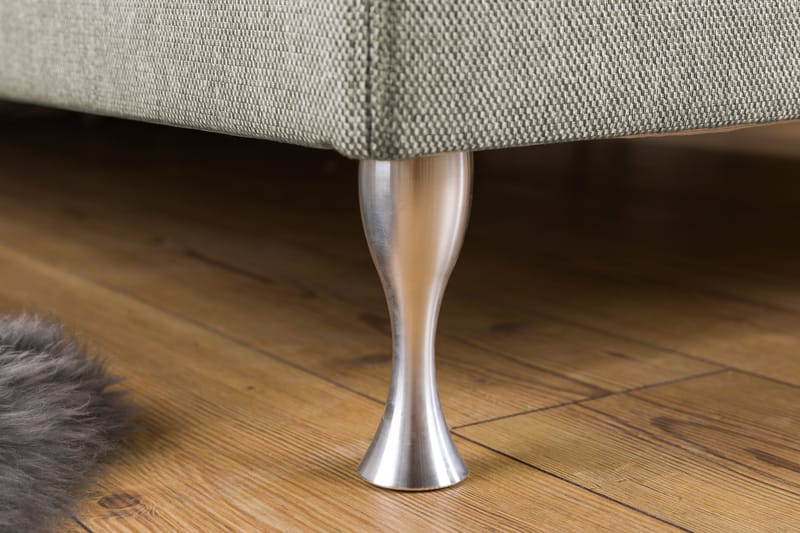 Komplett Sängpaket Mist 140x200 m/Sidor Beige/Vit - Grå|Beige - Möbler - Säng - Kontinentalsäng