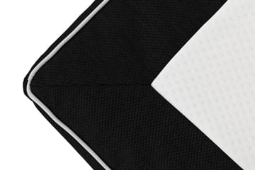Komplett Sängpaket Mist 140x200 m/Sidor Svart/Vit - Svart - Möbler - Säng - Kontinentalsäng