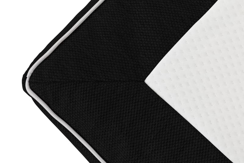 Komplett Sängpaket Mist 140x200 m/Sidor Svart/Vit - Svart - Möbler - Säng - Kontinentalsäng