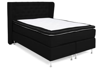 Komplett Sängpaket Mist 140x200 m/Sidor Svart/Vit - Svart - Möbler - Säng - Kontinentalsäng
