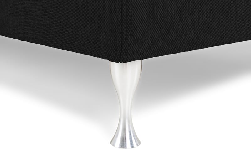 Komplett Sängpaket Mist 140x200 Svart/Vit - Svart - Möbler - Säng - Kontinentalsäng
