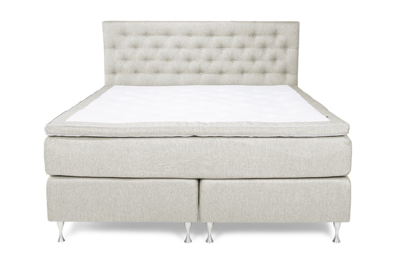 Komplett Sängpaket Mist 160x200 Beige - Beige - Möbler - Säng - Kontinentalsäng